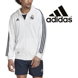 ADIDAS Men's Real Madrid 3 Stripe Full Zip Hoodie SOCHD1314