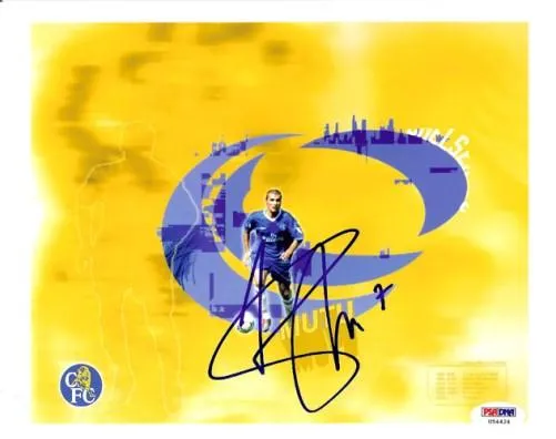 Adrian Muto Autographed 8x10 Photo Chelsea PSA/DNA #U54424