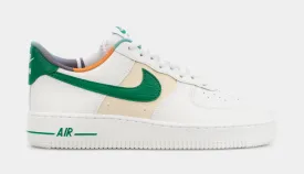 Air Force 1 Low EMB Mens Lifestyle Shoes (White/Beige/Green)