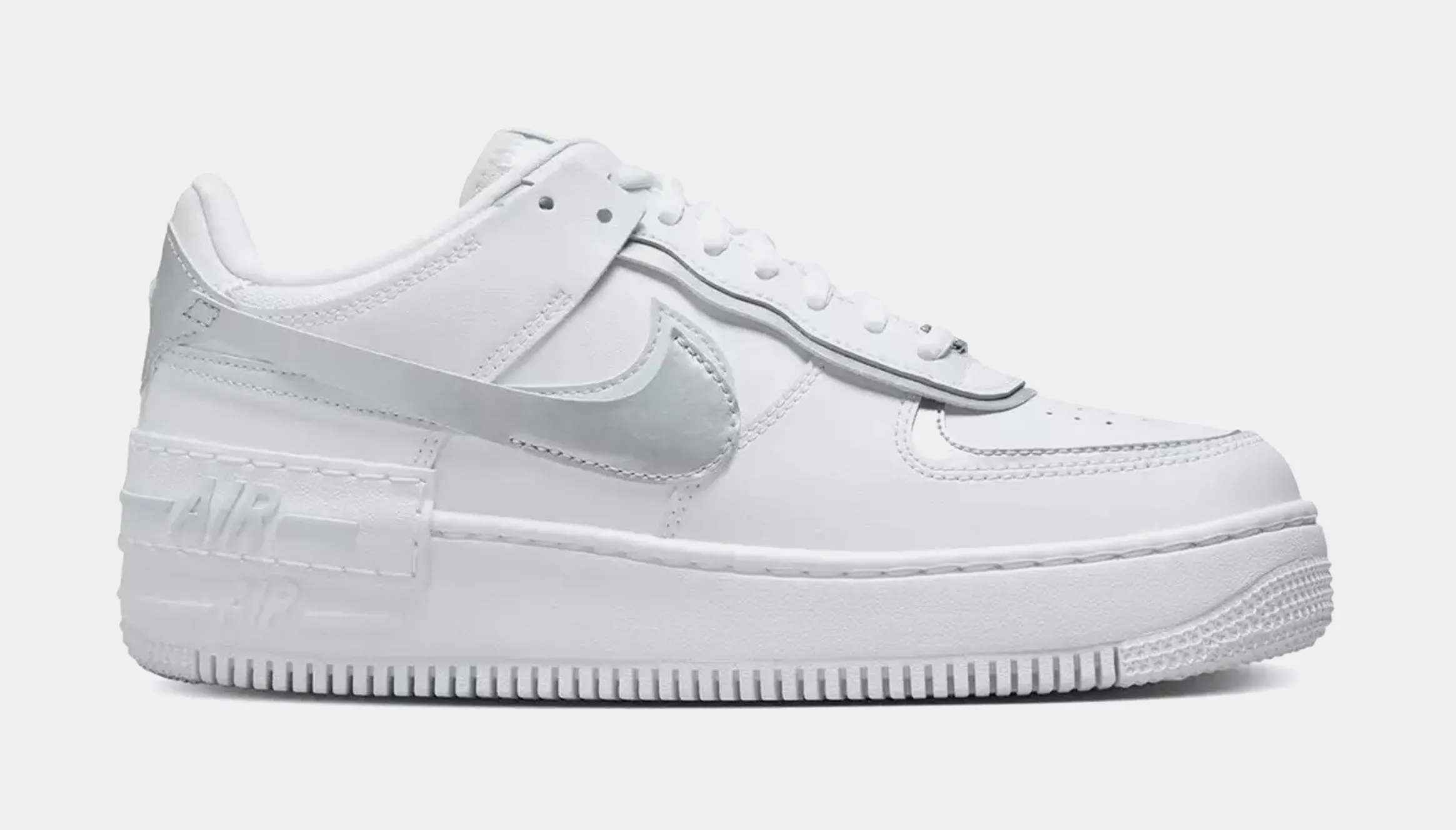 Air Force 1 Shadow Womens Lifestyle Shoes (White)