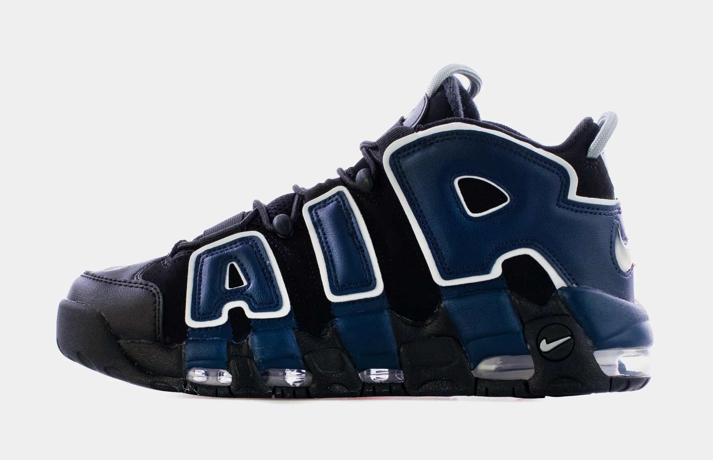 Air More Uptempo Mens Lifestyle Shoes (Black) Free Shipping