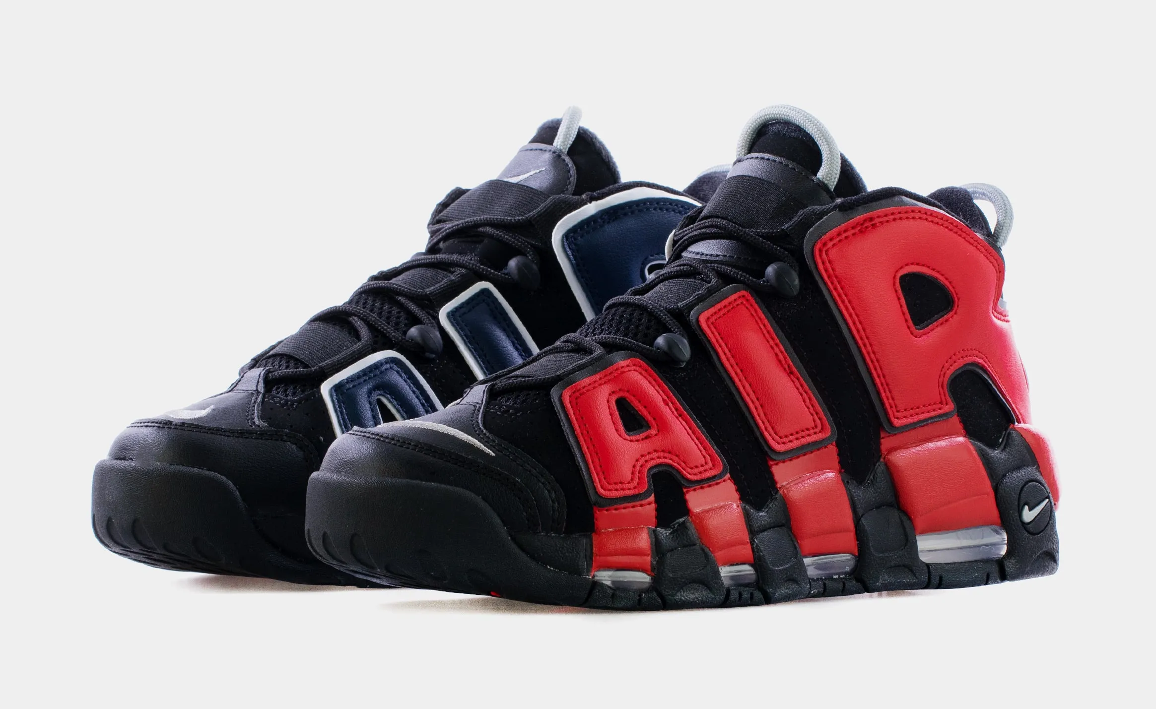 Air More Uptempo Mens Lifestyle Shoes (Black) Free Shipping