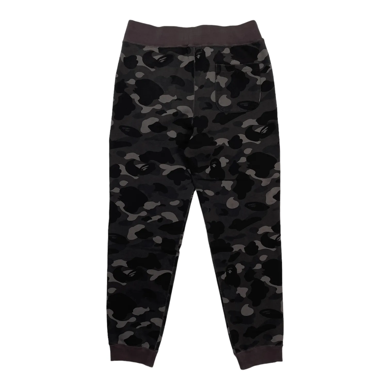 BAPE Tiger Sweatpants Black Camo Pre-Owned