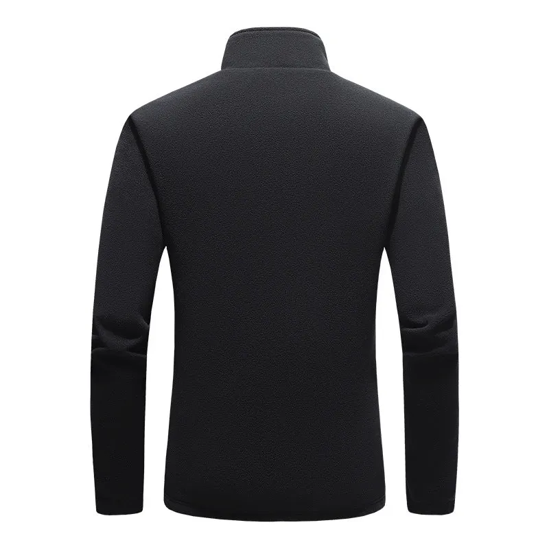 Black Heated Fleece Jacket