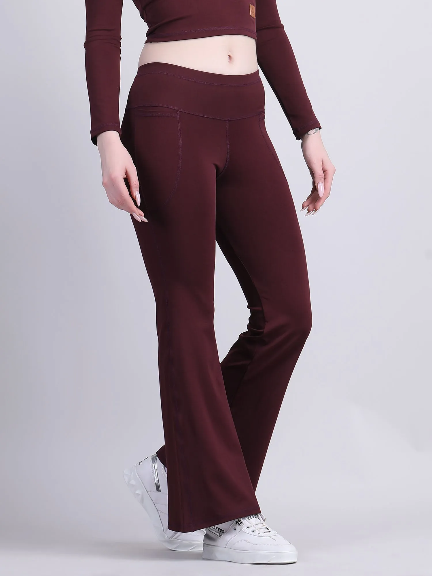 Bootcut Track Pants Women