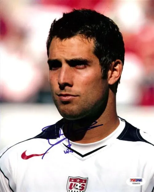 Carlos Bocanegra Autographed 8x10 Photo Team USA PSA/DNA #U54455