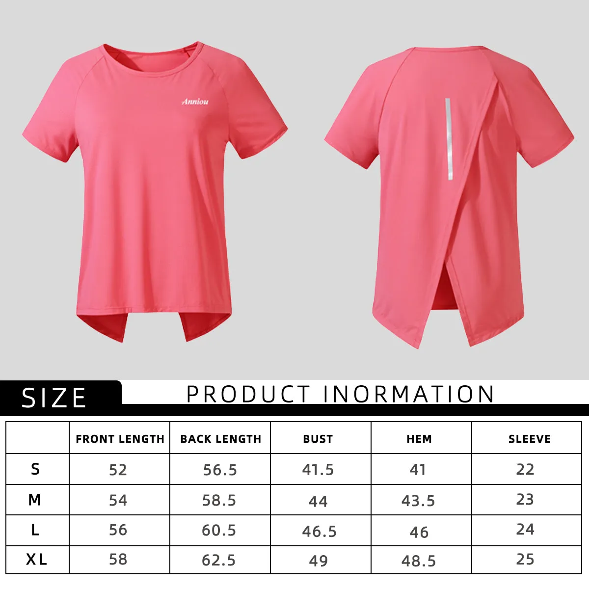 Casual Women's Summer Ice Silk Breathable Sunscreen T-shirt UPF50  Outdoor Running Fitness Yoga Clothes Quick dry Short Sleeve Top