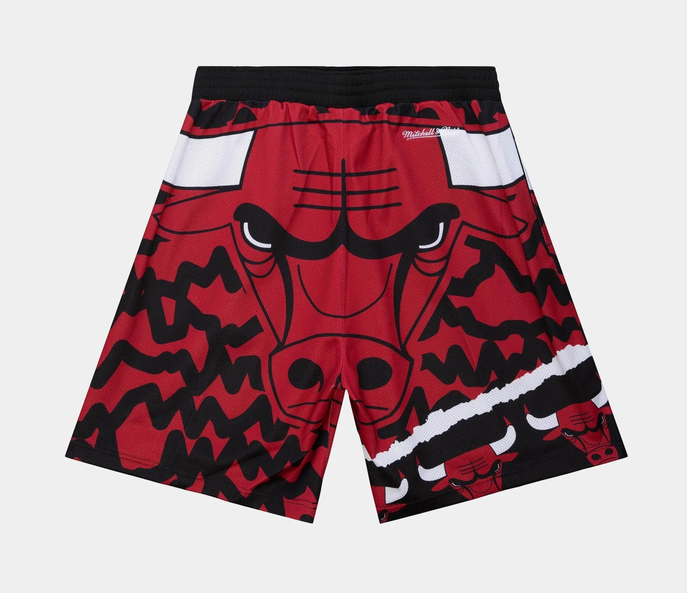 Chicago Bulls Jumbotron 2.0 Sublimated Shorts Mens Shorts (Red/Black)