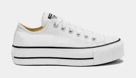 Chuck Taylor All Star Lift Platform Canvas Womens Lifestyle Shoes (White)