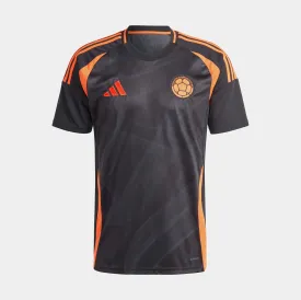 Colombia Away 2024 Mens Jersey (Black/Orange)