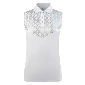 Daily Sports Caterina White Womens Sleeveless Golf Polo