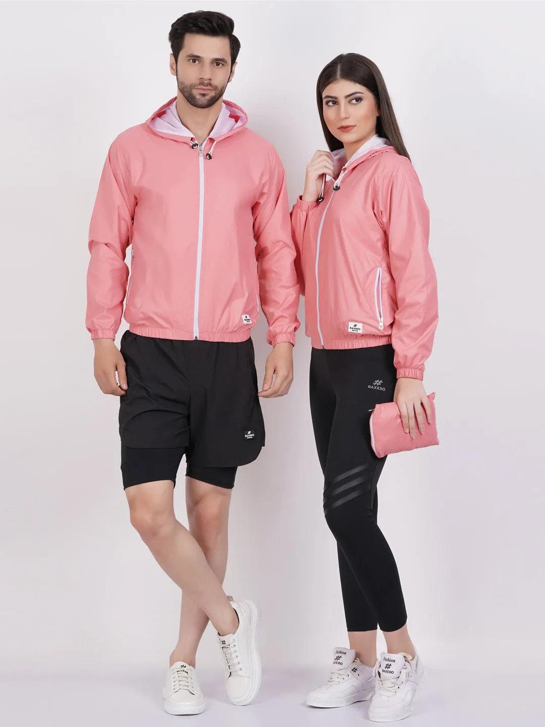 Dry FIT Jacket for Men and Women - Jacket with Built in Pouch Pocket