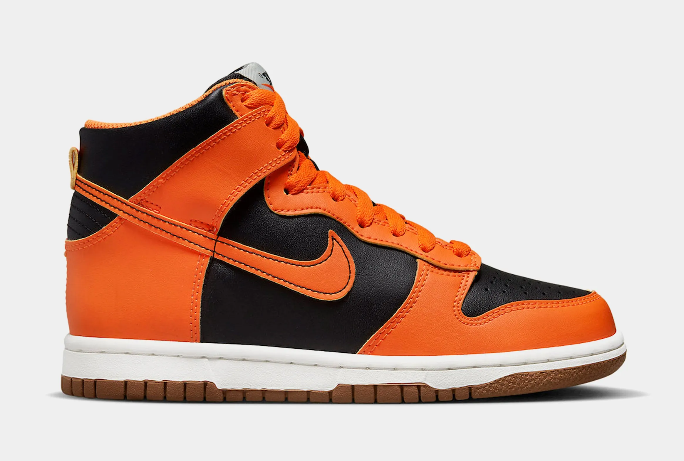 Dunk High Safety Orange Grade School Lifestyle Shoes (Orange/Black) Free Shipping