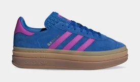 Gazelle Bold Womens Lifestyle Shoes (Bold Blue/Lucid Pink)