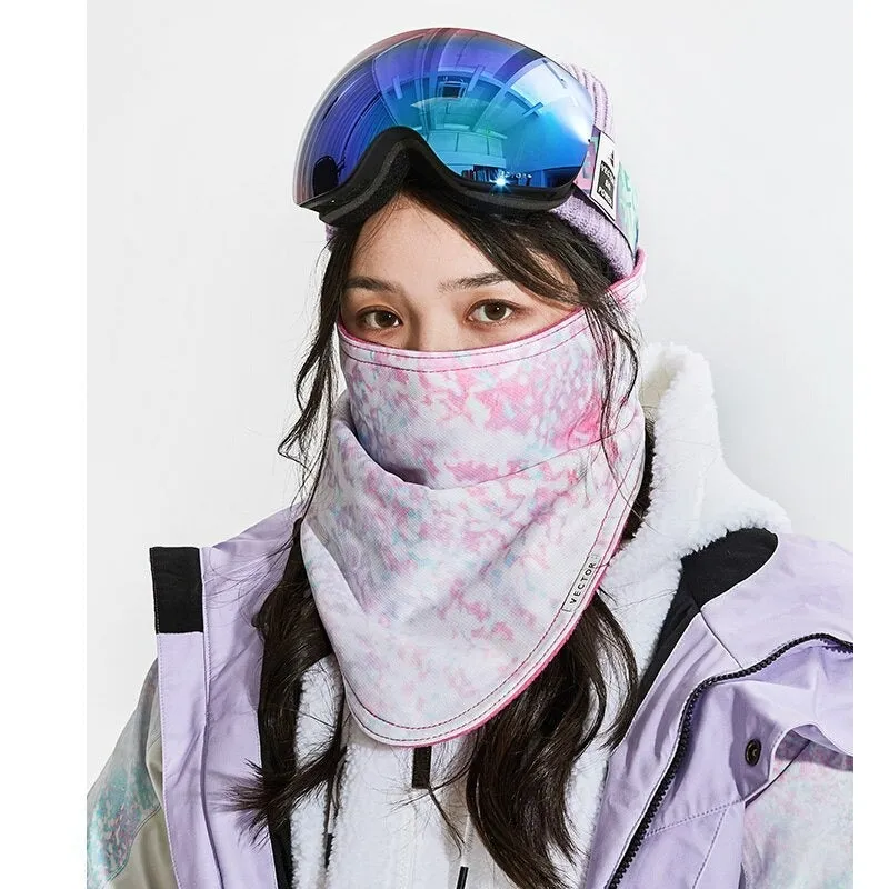 Graphical Windproof Scarf For Skiing