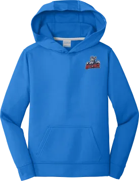 Hartford Jr. Wolfpack Youth Performance Fleece Pullover Hooded Sweatshirt