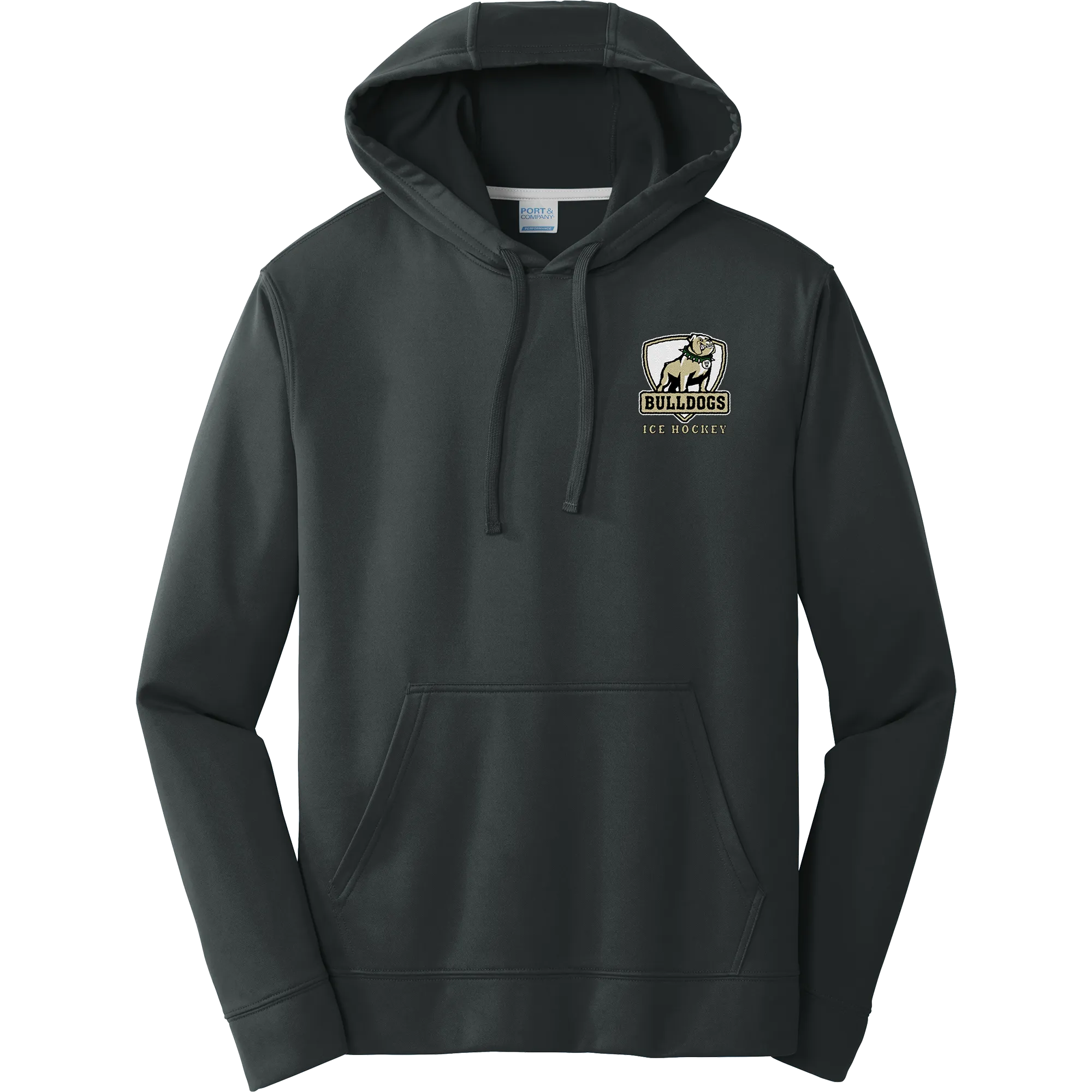 HVM Bulldogs Performance Fleece Pullover Hooded Sweatshirt