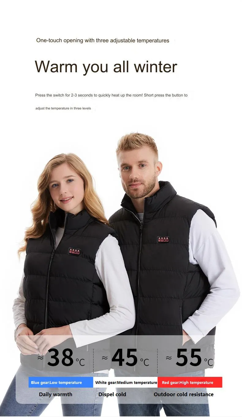 Men and Women's 23/26 Area Smart Heated Vest