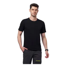 Men Breathable Training Outdoor T-shirt (Black)