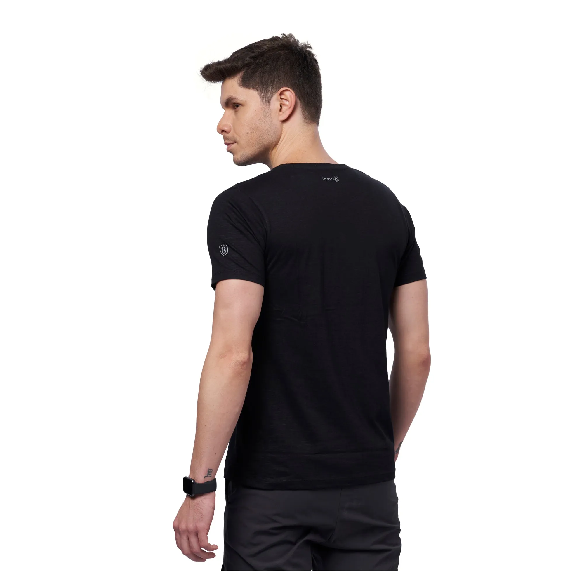 Men Breathable Training Outdoor T-shirt (Black)