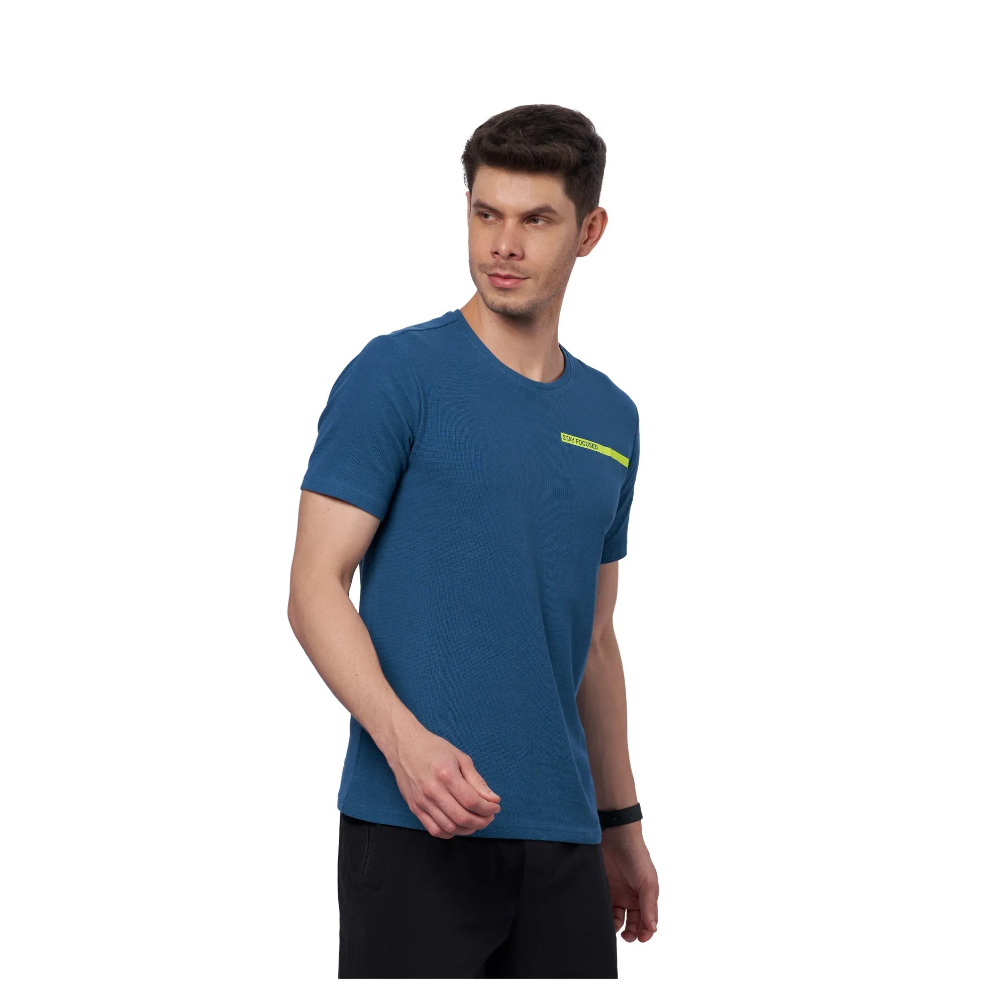 Men Breathable Training Outdoor T-Shirt (Blue)