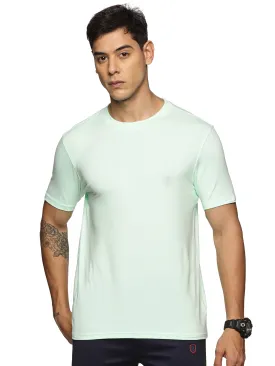 Men Cotton feel Super Stretchy Slim fit Polyester T Shirt