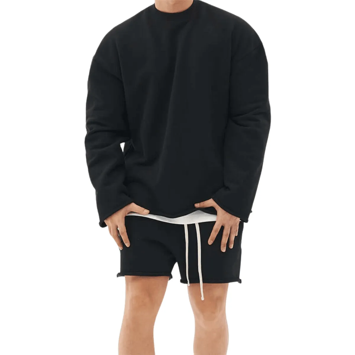 Men O-Neck Bodybuilding Sports Sweatshirt