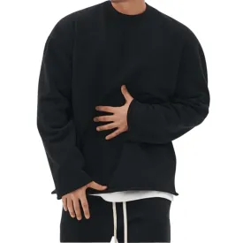 Men O-Neck Bodybuilding Sports Sweatshirt