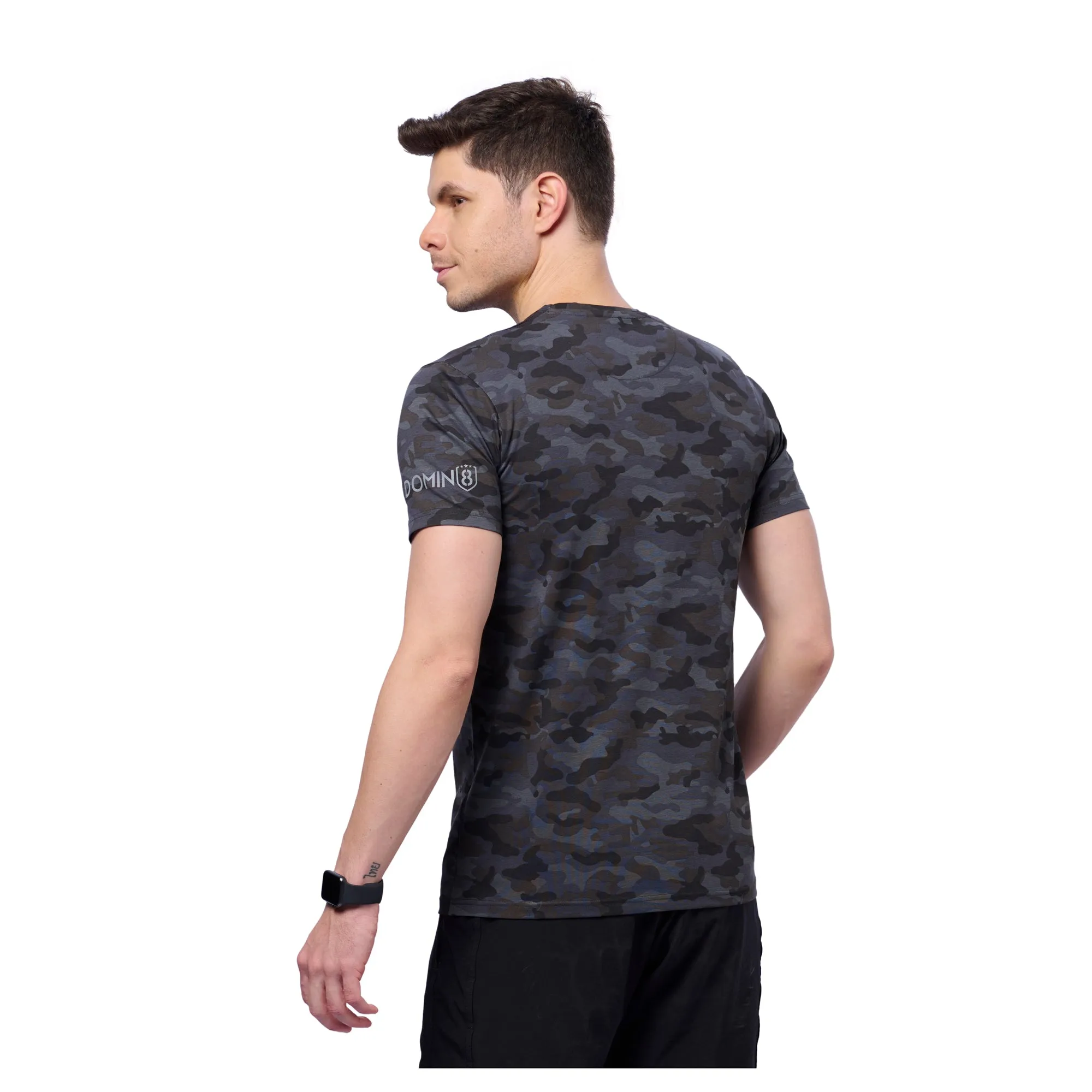 Men's Camouflage Outdoor T-Shirt for Running/Training/ Gym workout/sports