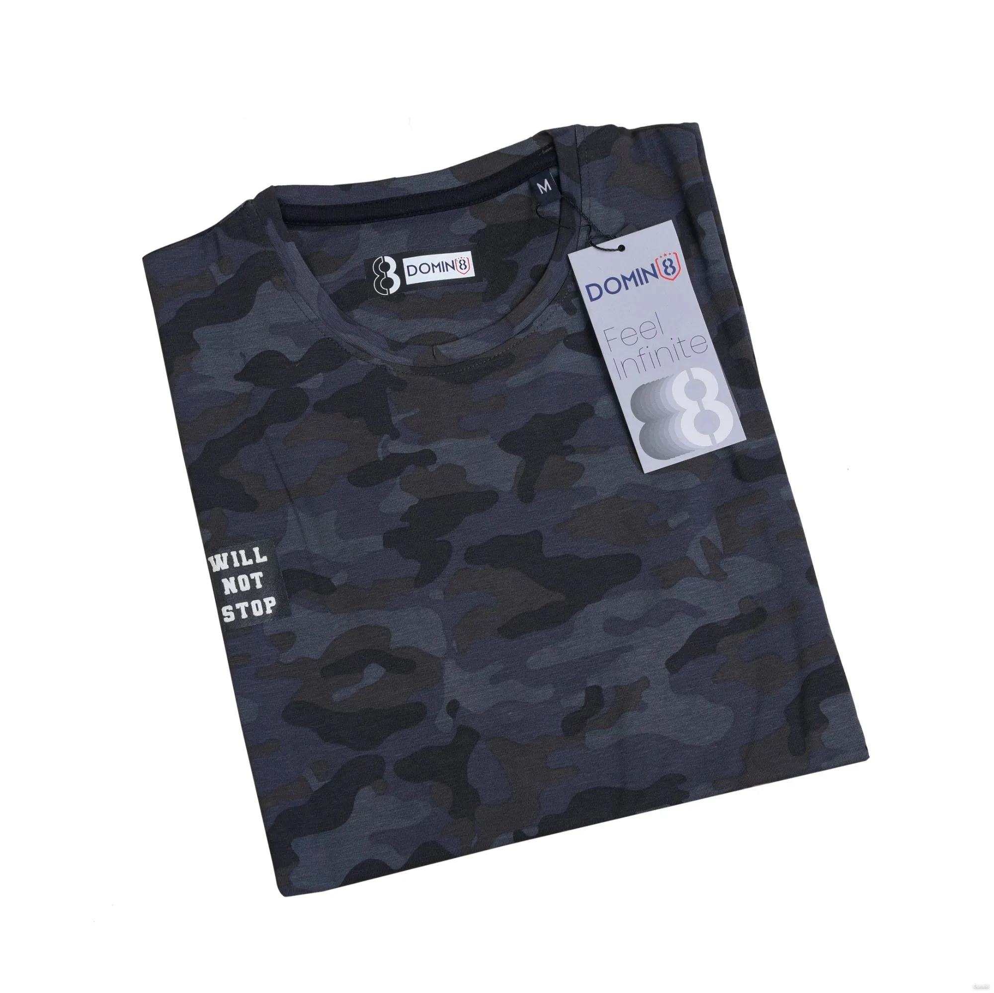 Men's Camouflage Outdoor T-Shirt for Running/Training/ Gym workout/sports