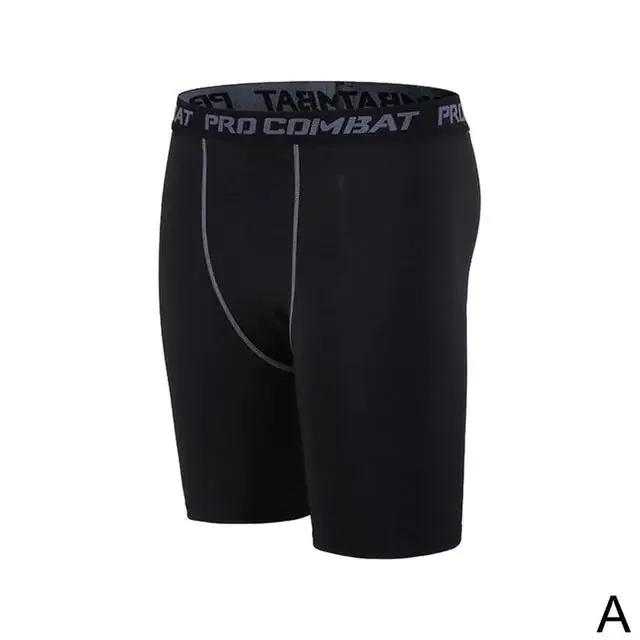 Men's Fitness Elastic Gym Shorts