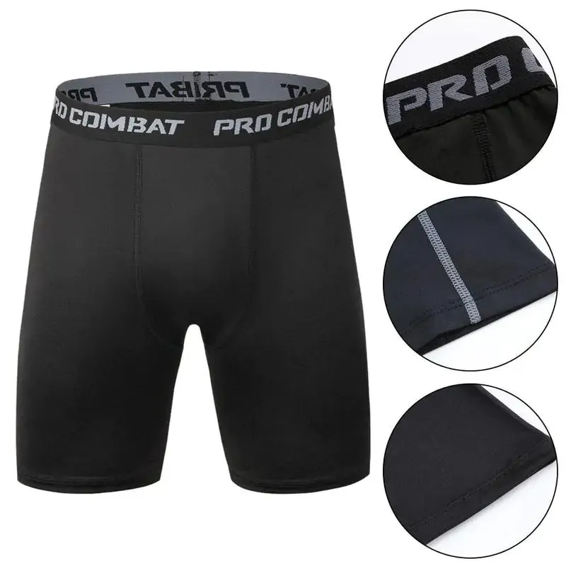 Men's Fitness Elastic Gym Shorts