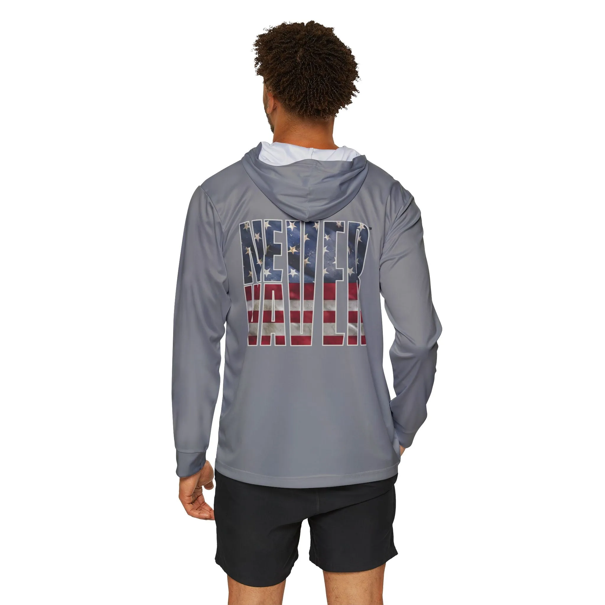 Never Waver Men's Sports Warmup Hoodie (AOP)