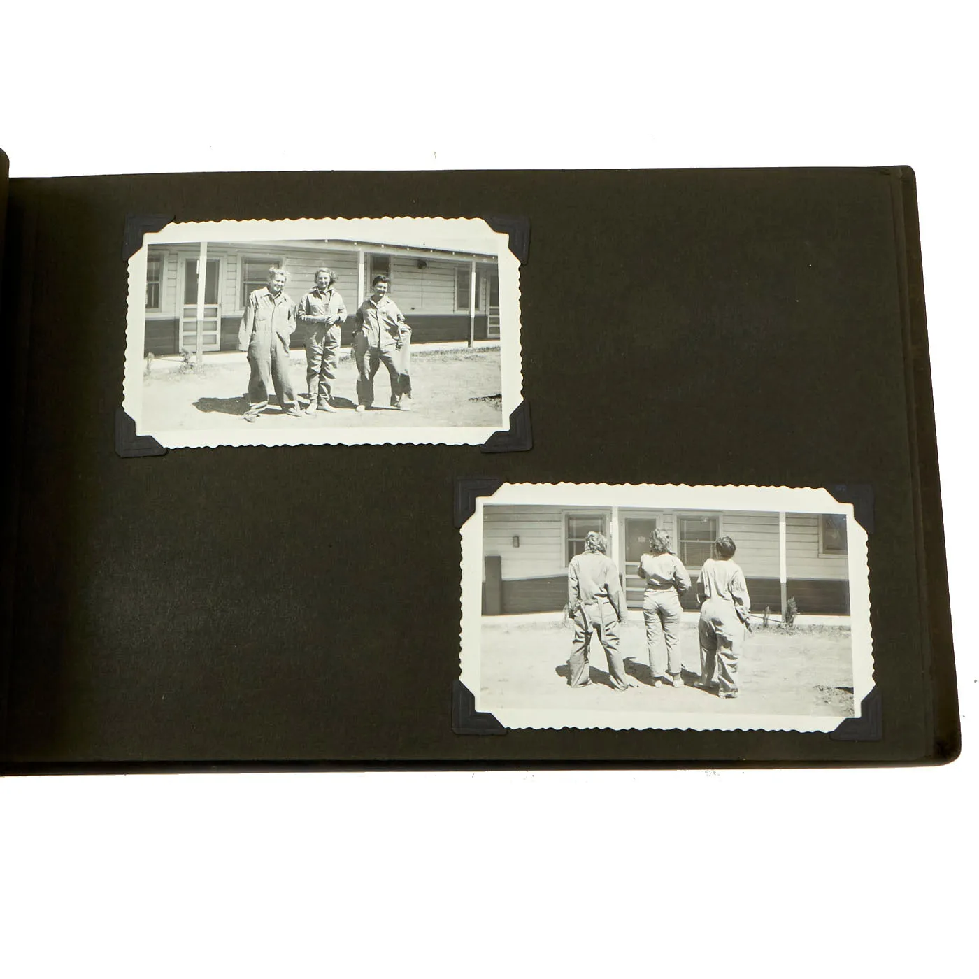 Original U.S. WWII Women Airforce Service Pilots W.A.S.P. Document Heavy Grouping With Photo Album Containing 43 Pictures From WASP Class 44-7 - Mary Ann Walker