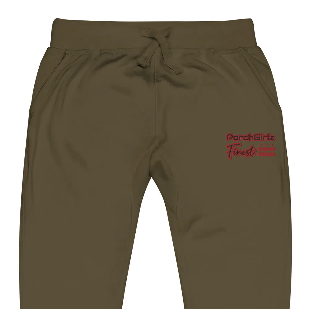 PorchGirlz Finest Unisex fleece sweatpants