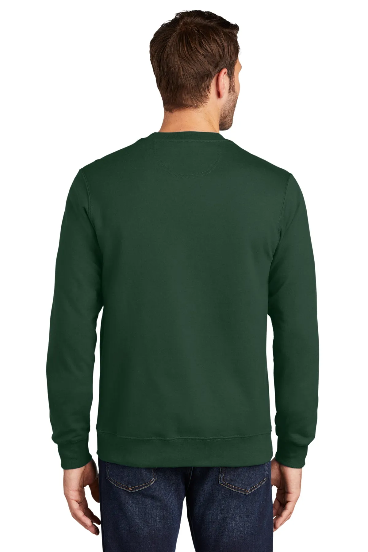 Port & Company Fan Favorite Fleece Customized Sweatshirts, Forest Green