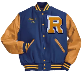 Robinson Men's Varsity Letter Jacket