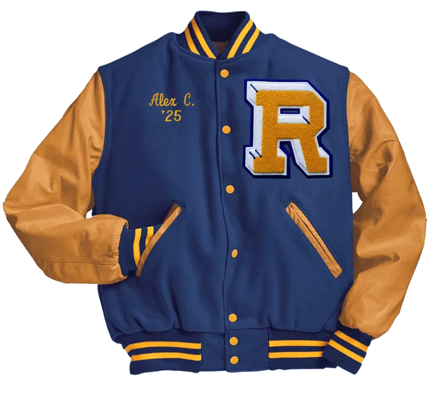 Robinson Men's Varsity Letter Jacket