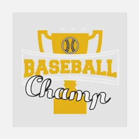 Sports - BASBALL CHAMP