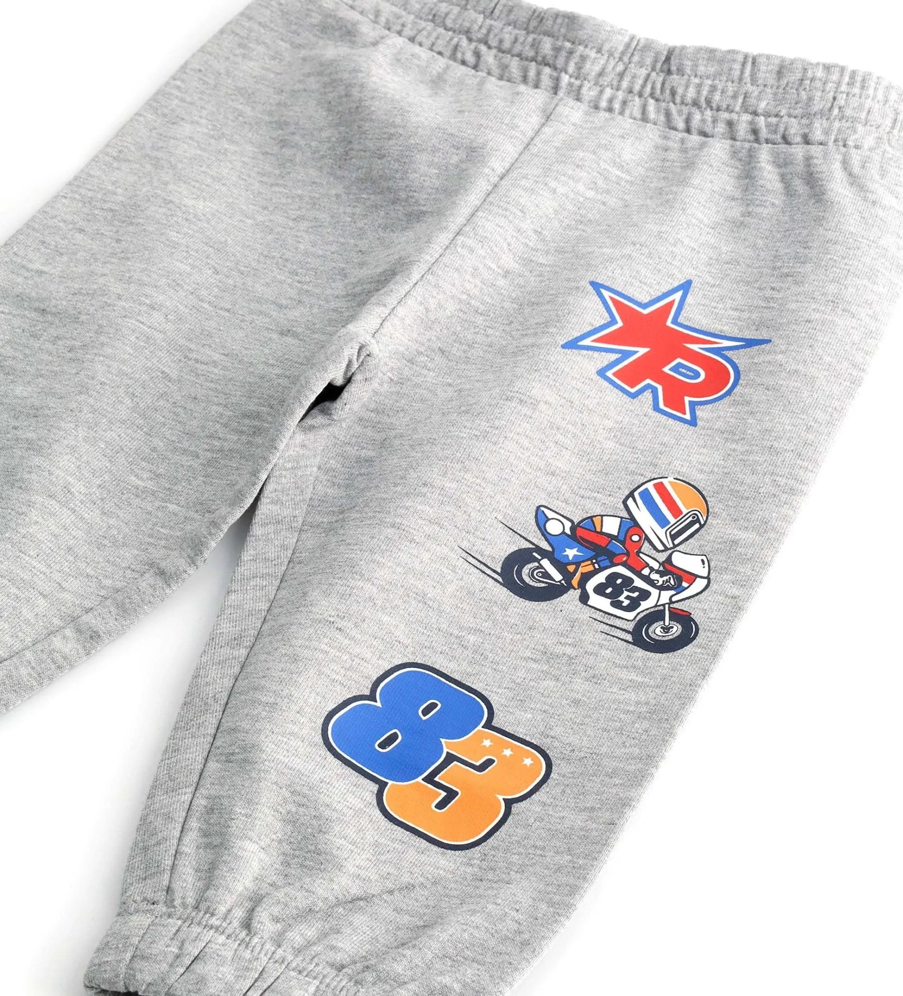 STAR RACE 100% COTTON SWEATPANTS