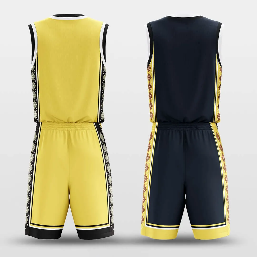 The Square Continues - Custom Reversible Basketball Jersey Set Sublimated BK260103S