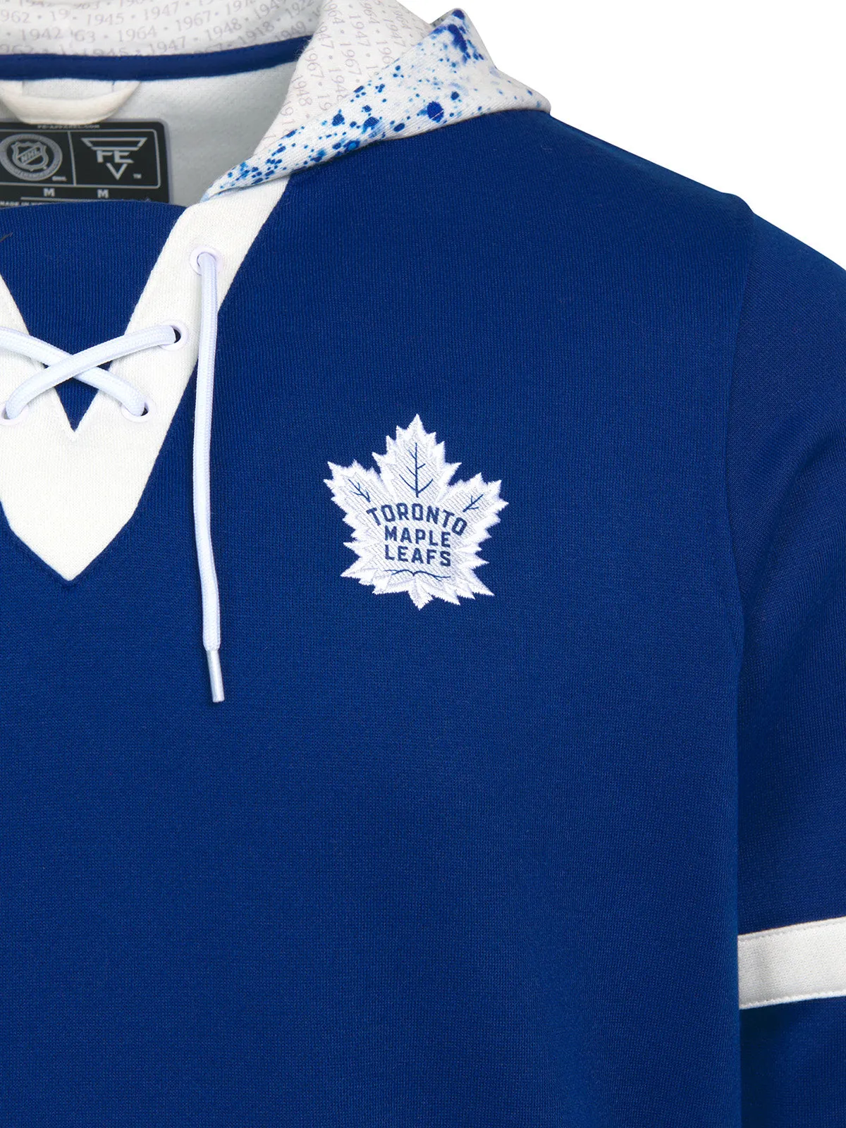 Toronto Maple Leafs Lace-Up Hoodie