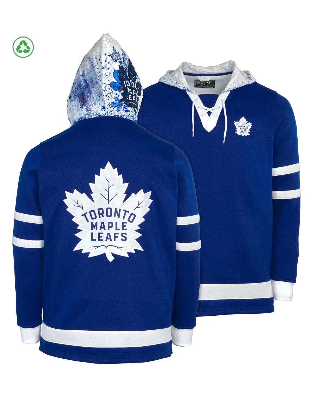 Toronto Maple Leafs Lace-Up Hoodie