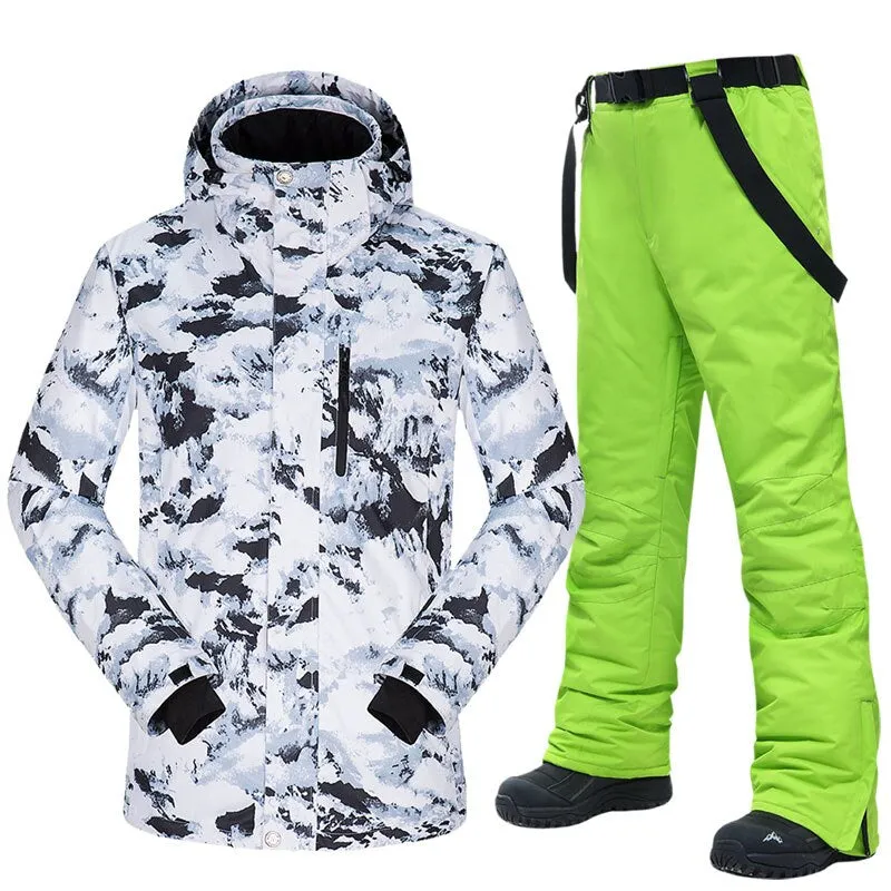 Warm Thickened Outdoor Snow Ski Suit