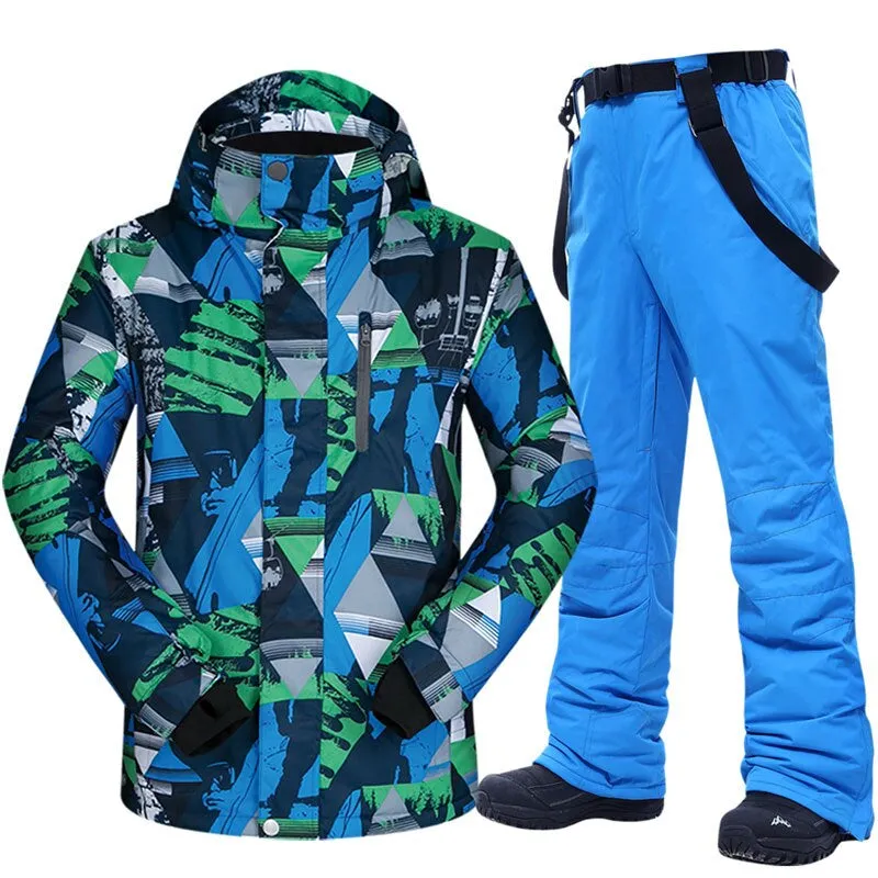 Warm Thickened Outdoor Snow Ski Suit