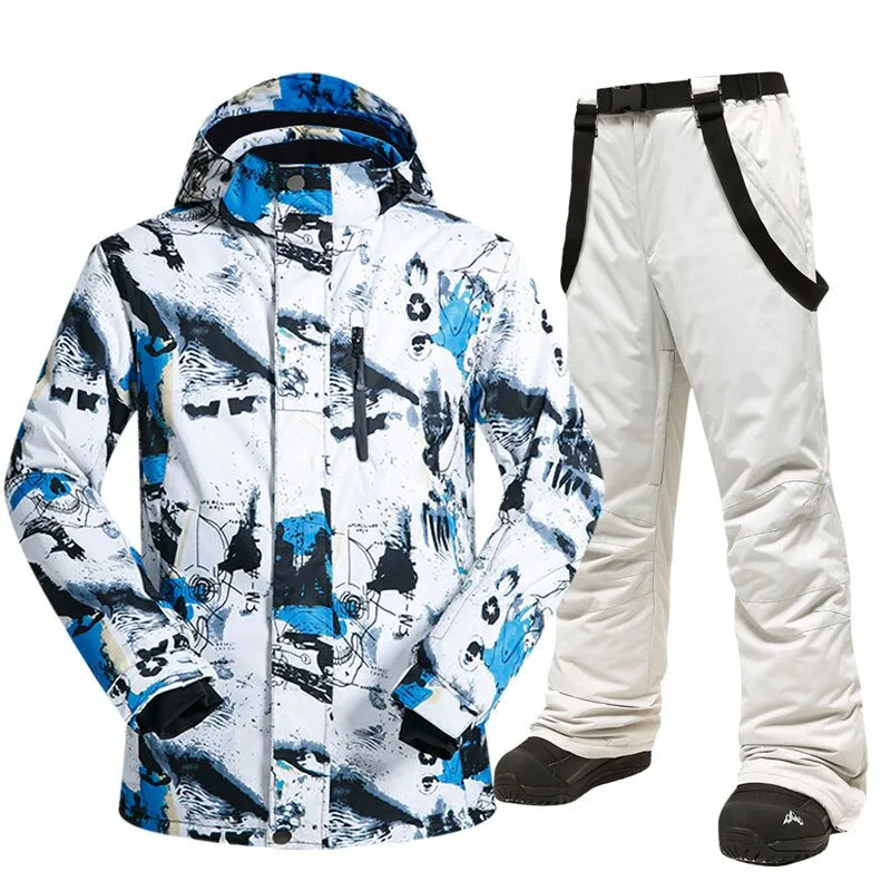 Warm Thickened Outdoor Snow Ski Suit