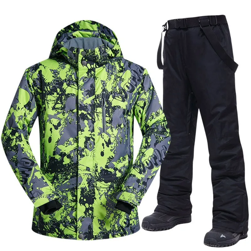 Warm Thickened Outdoor Snow Ski Suit