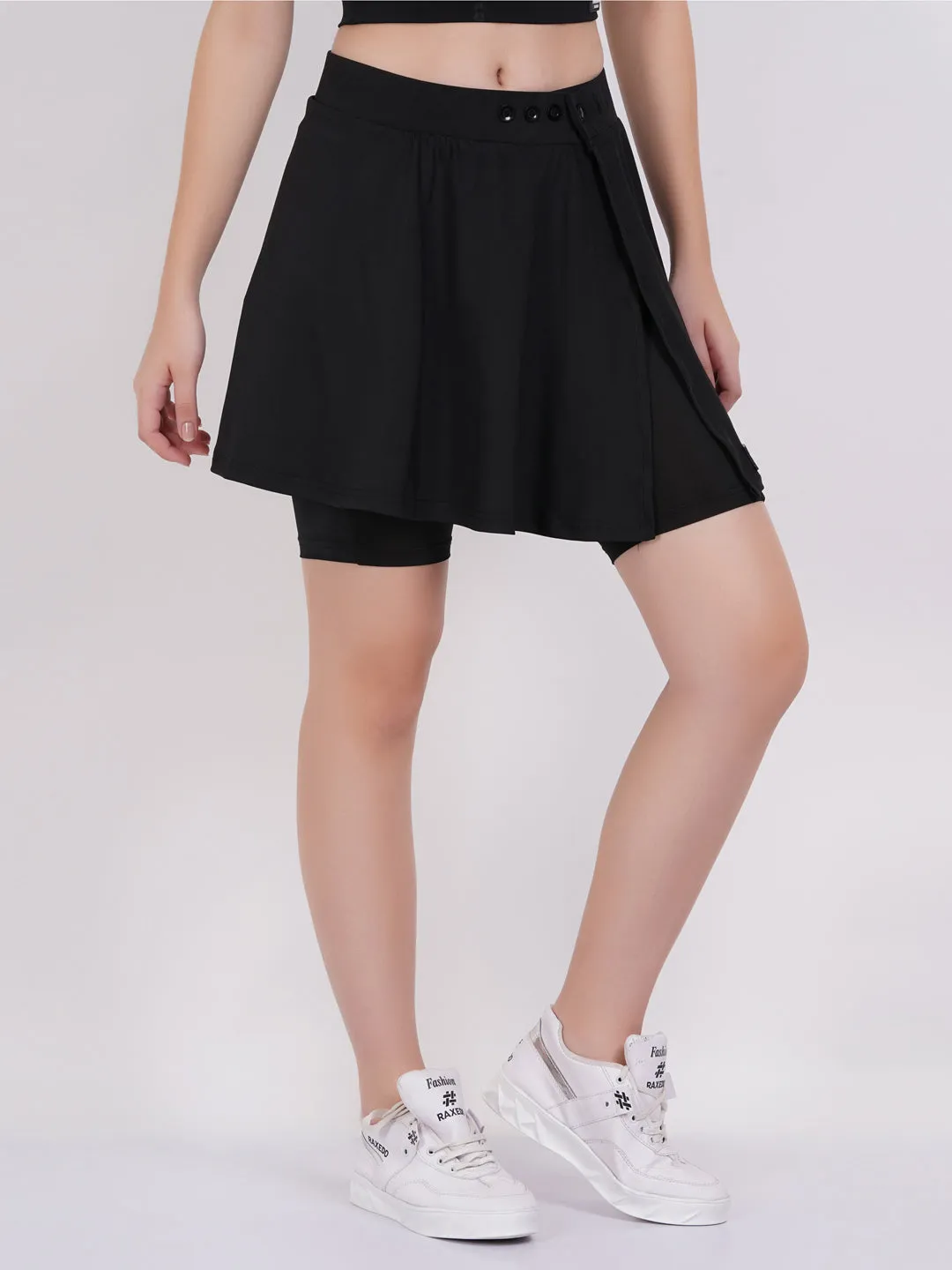 Women Skirt with Tights - Women Skorts