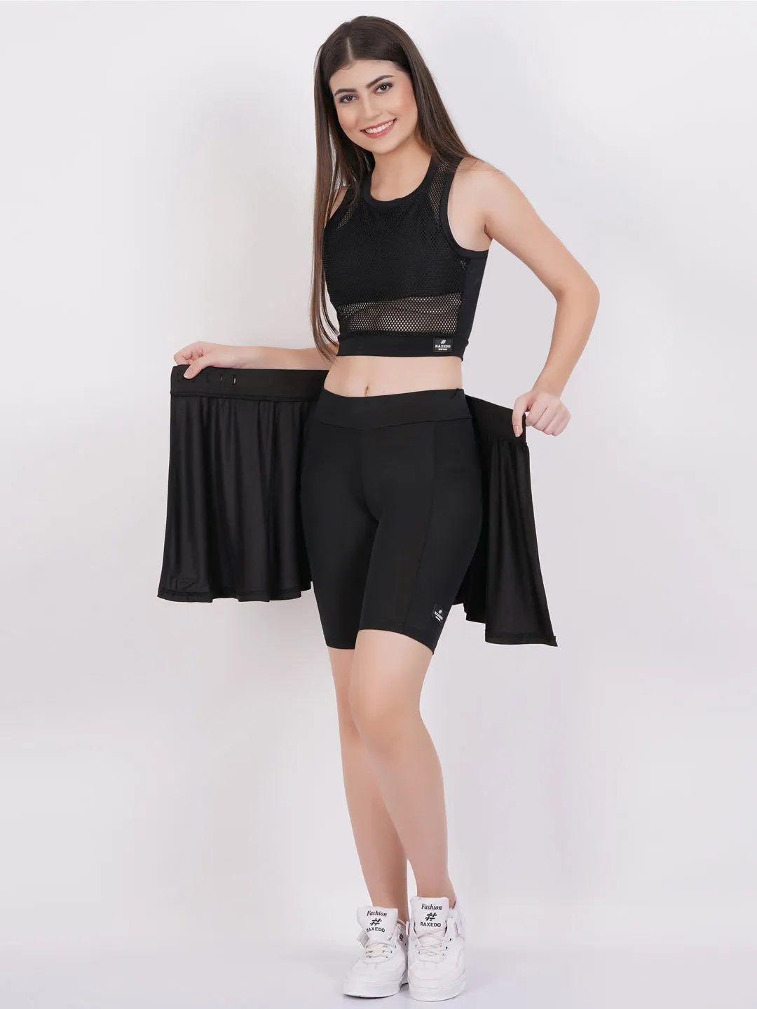 Women Skirt with Tights - Women Skorts