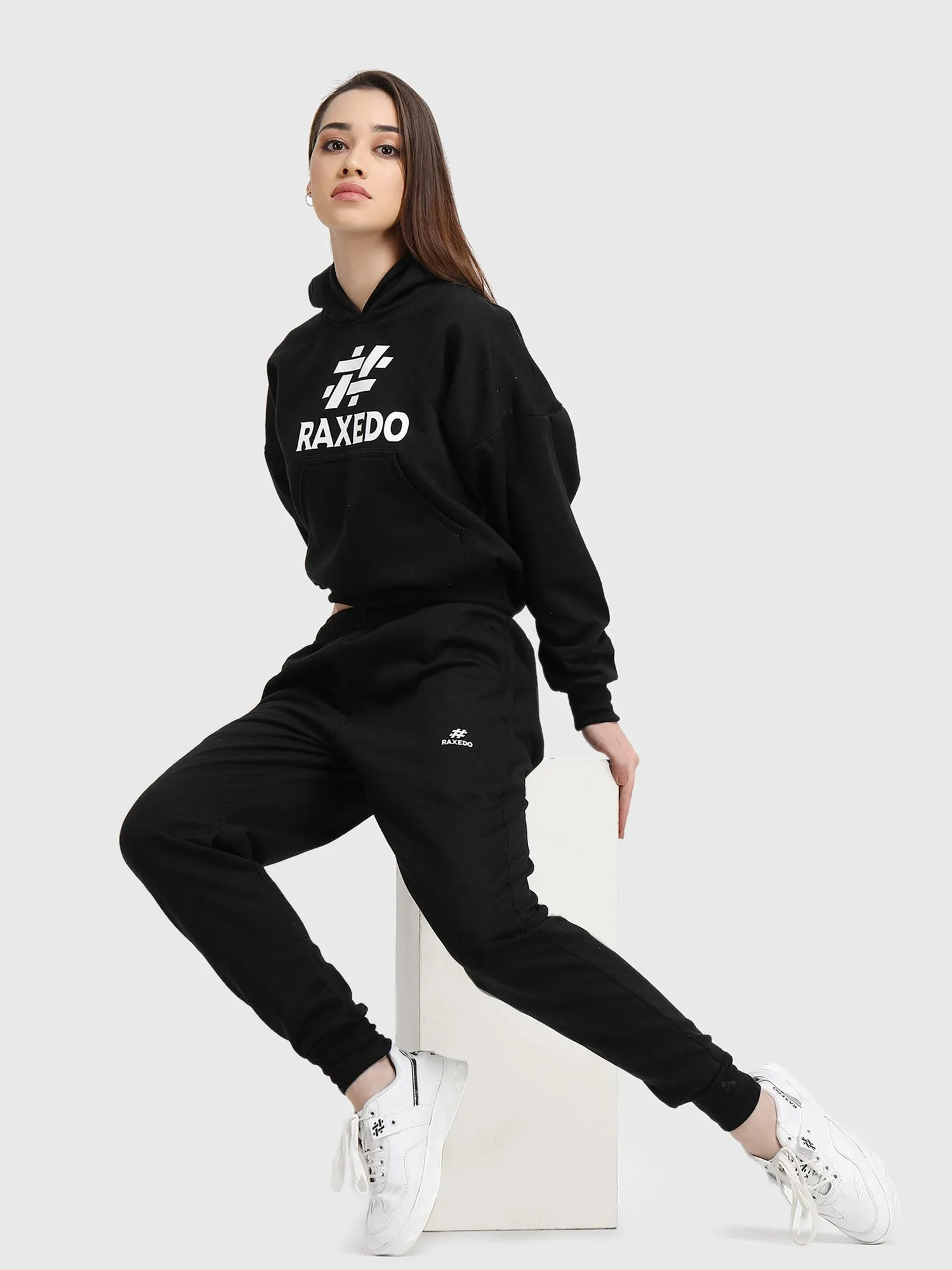 Women Tracksuit - Black tracksuit womens